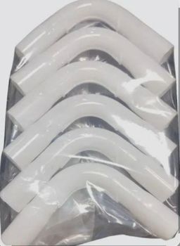 45 Degree PVC Pipe Bend Brand Tezar Color White Bend Angle 45 Degree Connection Type Female Usage/Application Pipe - AS Enterprises - India