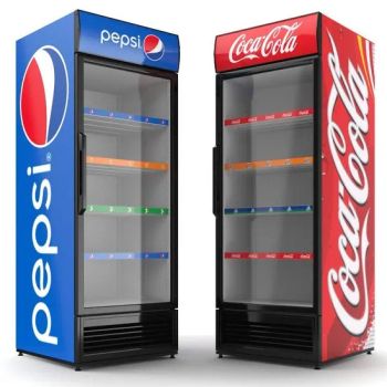 380L Single Door Beverage Display Cooler for Pepsi and Cola - Apex Refrigeration Equipment Limited - China