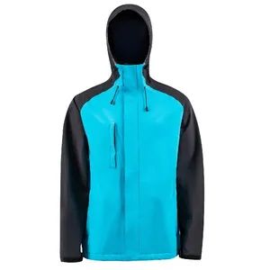 OEM Custom Winter Outdoor Hiking Windproof and Waterproof Jacket Stand Collar Tops Coat with Work Overalls and Windbreak - Fuzhou Zoomshine Outdoor Garment Co., Ltd. - China