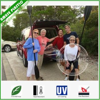 Emotion Glide Clear Kayak Ocean Family Kayak Drifted PC Boat Canoe - Guangdong Amuse Plastic Products Co., Limited - China