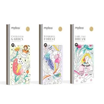 DIY Pigments Doodle Graffiti Picture Set Kids Girls DIP Water Art Craft Painting Books Made From Paper Drawing Toys - Ningbo Hardwork Art & Craft Co., Ltd. - China