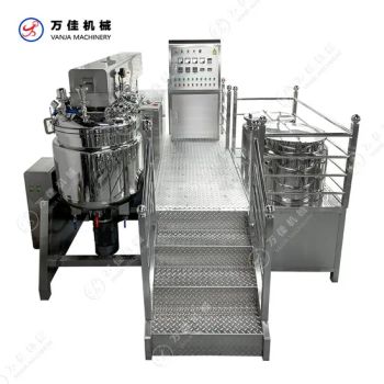 Homogeneous Emulsifier Cosmetics Production Equipment Mixing Tank - Guangzhou Vanjia Machinery Co., Ltd - China