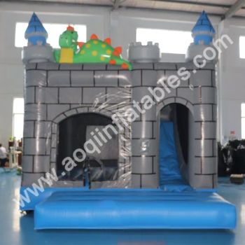 Most Popular Commercial Dragon Slide Bouncy Castle Inflatable Combo Aq708 - Guangzhou Aoqi Inflatables Co., Ltd. - China