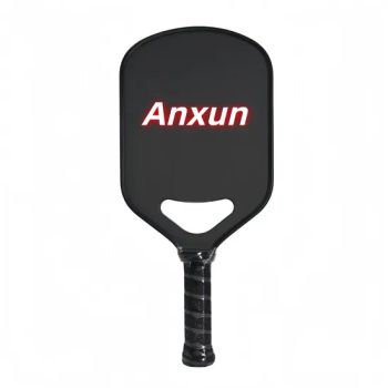Anxun Custom Logo Usapa Approved Textured Surface Polymer Honeycomb Core Enhanced Power Spin Fitness Carbon Fiber Pickleball Paddle - Shenzhen Anxun Technology Co., Ltd. - China