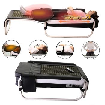 Massage Pad Roller Supplier Fir Far Infrared Jade Master V4 Physical Therapy Heating Massage Bed Spinal Traction Tables & Beds - Wenzhou Pop Relax Co., Ltd. - China