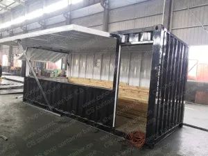 Hot Sale Coffee Shop Container Bar 20FT High Cube /Prefabricated Container Houses - CS Modular House Co.,Ltd. - China