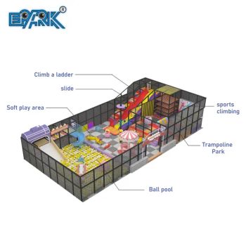Amusement Indoor Playground Equipment Indoor Playground Adventure Parks - Guangzhou EPARK Electronic Technology Co., Ltd. - China
