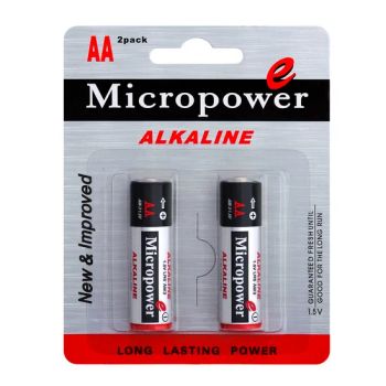 High Quality 1.5V AA Dry Cell Lr6 Am3 No. 5 Super Alkaline Clock Remote Battery - Microcell International Battery Co., Ltd. - China