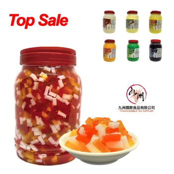 Lychee coconut jelly Weight Per Bottle 3.85kg Total Weight Per Carton 15.4kg Price Per Carton USD 23, Usd 23 Total Price For 1050 Cartons USD 24,150, Usd 24,150 - Jiu Zhou - Taiwan