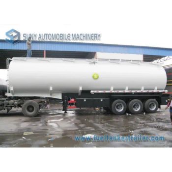 Carbon Steel Tri-Axle Oil Tanker Truck Trailer 52000 Liters Fuel Tanker - Hubei Suny Automobile and Machinery Co., Ltd. - China