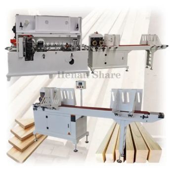 Multifunctional Industrial Wood Planer High Efficiency Stair Railing Floor Plank 4 Sided Planer - Henan Share M&E Equipment Co., Ltd - China