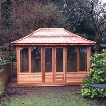 Garden Cedar Wood Shed Kit Origin China Material Wood Model NO. HSSD003 Trademark Brother XI Customized Customized Package Gross Weight 800.000kg - Dongguan City Hi Song Wood Co., Ltd. - China