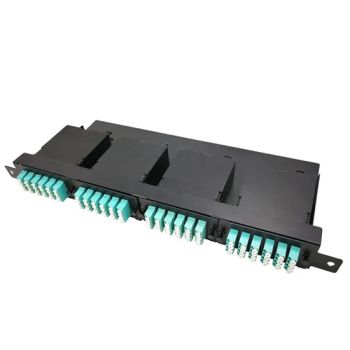 19inch 1u 96 Fibers MPO MTP Fiber Optical Patch Panel with Cassette - Shenzhen Gaofu Communication Technology Co., Limited - China