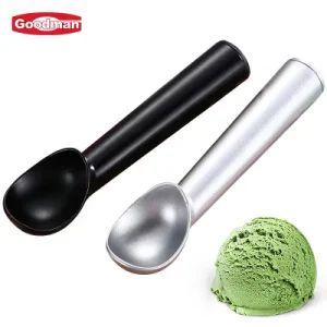 Customized Aluminum Ice Cream Scoop Spoon 7 Inches Non-Stick Kitchen Tool Ice Cream Scoop - Jiangmen Goodman Cleaning Supplies Co., Ltd. - China