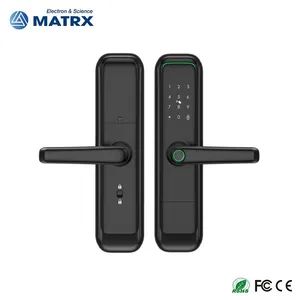 Ttlock Smart Lock Fingerprint Door Lock with Touch Screen Password Electronic Locks for Hotel - Matrx Technology Limited - China
