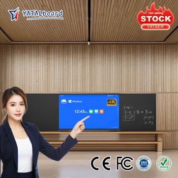 75 82 85 86 98 Inch Nano Blackboard Touch Screen Intelligent Electronic Whiteboard Education Interactive Smart Blackboard - Hangzhou Yatal technology Co., Ltd. - China