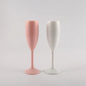 Unbreakable Custom Color Goblet Flute for Champagne Glasses Plastic Material - Dongguan Langxin Home Product Co., Ltd - China