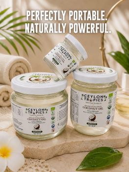 Organic Extra Virgin Coconut Oil - SKY HOLDINGS GLOBAL PVT LTD - Sri Lanka