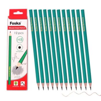 Foska Good Quality Flexible Wood-Free Pencil for School Test (QB114W) - Anhui Sunshine Stationery Co., Ltd. - China