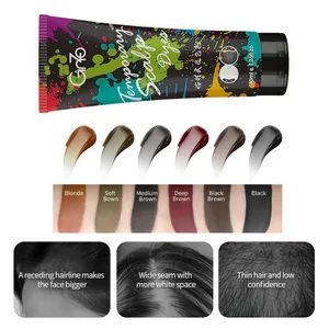 Professional Permanent Hair Dye Cream Organic Black Color Cream with Herbal Blend - Guangzhou Xiufangyuan Beauty Equipment Co., Ltd. - China