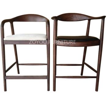 Wooden Kitchen Bar Chairs Wooden Bar Chair Rotary Fixed Origin China Condition New Trademark none Folded Unfolded Warantty 1 - Langfang Zhuoou Furniture Co.,ltd - China