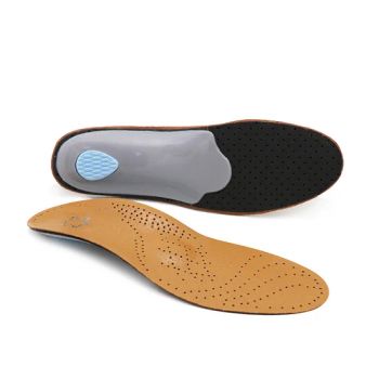 PU Leather Foot Orthopedic Insoles Arch Support Orthotic Insoles - Wenzhou Future Shoe Material Co, . Ltd - China