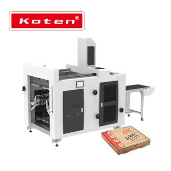 Recycle Paper Pizza Box Making Machines Small Egg Carton Machinery Lm-Fjh-330 - RUIAN KOTEN MACHINERY CO.,LTD - China