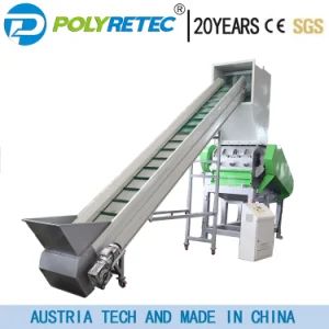 1400 Kg/H Capacity Waste Plastic PP PE Pet Bottles Films Bags Crusher - Suzhou Polytec Machine Co., Ltd. - China