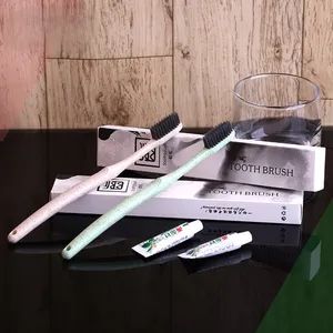 Hotel Amenities Disposable Hotel Toothbrush Type Dental Kit Origin Henan, China Quantity Single Pack Trademark - Henan Soulu Trading Co., Ltd. - China