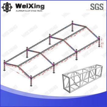Customizable Curved Aluminum Truss for Outdoor Event Displays - Wuxi Weixing Decoratestuff Co., Ltd. - China