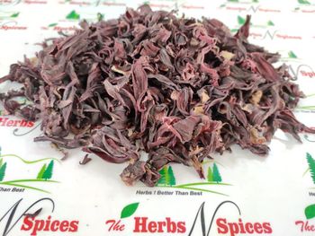 hibiscus sabdariffa |Roselle Dried Flower Color Red Form Dried Flower - Sinhal Herbs  - India