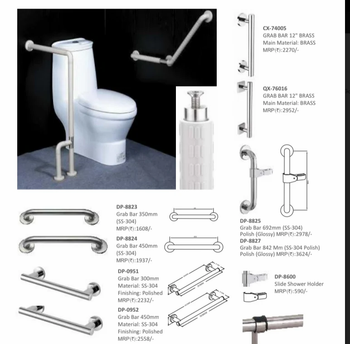 FREE-OBSTACLE HANDRAILS - Apple Tiles - India