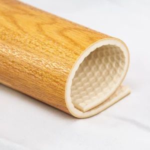 Vinyl Flooring Roll Conductive Linoleum Floor Rollable 1mm Plastic Roller Mat Rolls Sheet Accessory for Stone Effect Pickleball Roll Mat - Wuxi Tefa Decoration Material Co., Ltd. - China