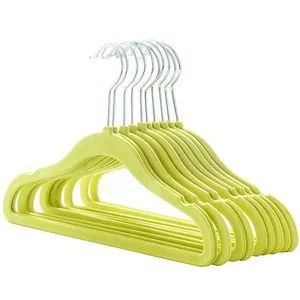 Anti-Slip Flocked Velvet Cloth Hangers Trademark NF Model NO. VT16 Certificate SGS Application Tops HS Code 3924900000 Selling Units Piece - Suzhou Fairy Daily Products Co., Ltd. - China