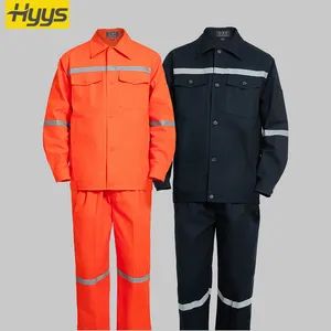 Custom Logo Size Work Uniforms with Reflective Safety Workwear Jackets and Trousers Pants Work Clothes Set - Shijiazhuang Beiduoyin International Trade Co., Ltd. - China