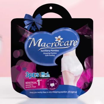 Macrocare Disposable Incontinence Womens Underwear Diapers, Disposable Lady Sanitary Menstrual Panties - Fujian Hui'an Hecheng Household Products Co., Ltd. - China