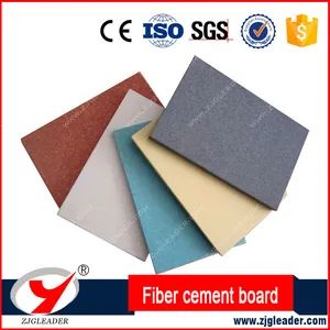 Fireproof and Waterproof Fiber Cement Board Plant Thickness 4-20mm HS Code 3816000000 Origin Zhangjiagang Trademark - Zhangjiagang Leader New Construction Material Co., Ltd. - China