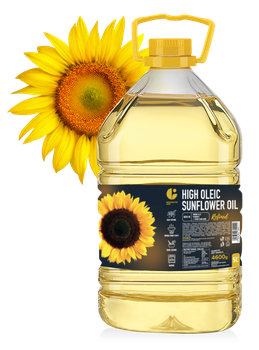 100% high-oleic refined, deodorized, and winterized sunflower oil – product photo, Recommend Fallback
