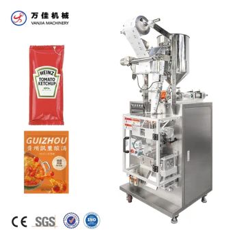 Multi-Function Packaging Machines Small Pouch 4 Side Seal Bag Juice Paste Filling and Sealing Packing Machine - Guangzhou Vanjia Machinery Co., Ltd - China