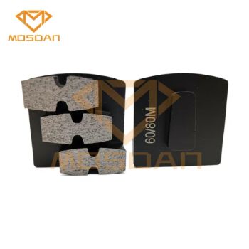 Redi Lock Triple Key Segments Floor Concrete Grinding Pucks Discs - Xiamen Mosdan Import & Export Co., Ltd. - China