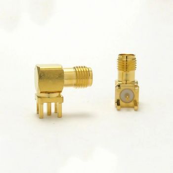 SMA Connector Plating Gold Plated Applications Gps And Gsm Mounting Type Pcb Mountable Connector Type Sma Right Angle - Expand Electronics - India