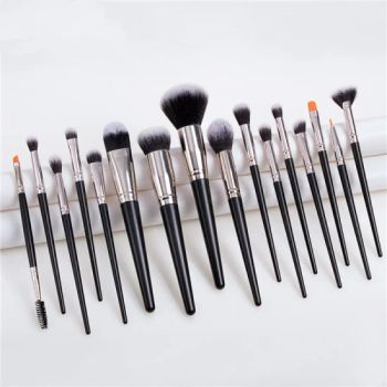 10 Pieces Black Makeup Brush Set Beauty Tools Natural Goat Hair Professional Travel Make up Brushes - Shenzhen MyColor Cosmetics Co., Ltd. - China