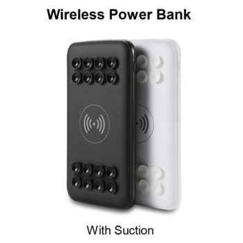 10000mAh Qi Wireless Charger Power Bank with Suction Cup Recyclable Recyclable Socket Type for USA/Canada Production Capacity: 3000000PCS/Year - Shenzhen Bien Technology Co., Ltd. - China