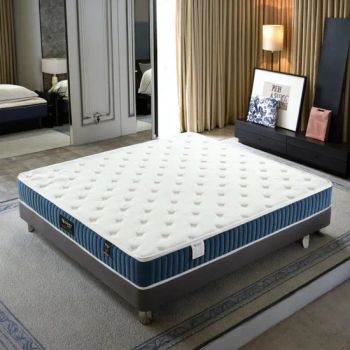 Customizable Large Size Mattress Eco Friendly Durable Oft Breathable Channels Spring Mattress for Bedroom Home Furniture - Foshan Shunde Qefet Furniture Co., Ltd. - China