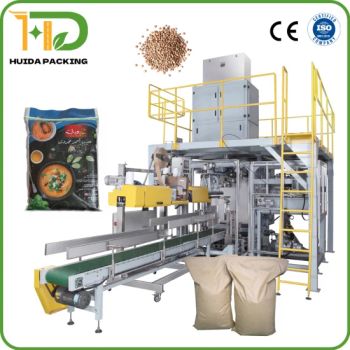 25 Kg Dry Beans, Broad Beans, Chickpeas, Peas and Red Whole Lentils Bagging Machines for Pulse Packaging in Open Mouth Bags up to 50 Kg Packing Machine - Hefei Huida Packing Machine Co., Ltd. - China
