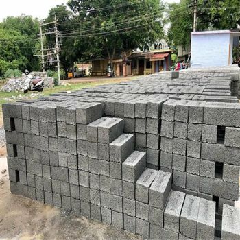 Solid Blocks, 6*8*12 Color Grey Size 6*8*12 Design Solid Shape Rectangular Usage/Application Side - Sri Murugavinayaka Blue Metals - India