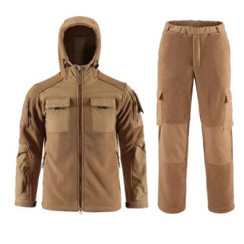 Esdy Winter Mens Tactical Fleece Jackets Warm Cloth with Hooddie - Yiwu Wisdom Import & Export Co., Ltd. - China