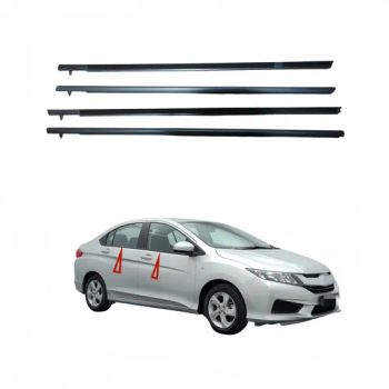4 PCS Black Car Outer Door Window Moulding Trim Weatherstrip Seal Belt Compatible for City 2015 2016 2017 2018 - HEBEI HANGYUN RUBBER PRODUCTS CO.,LTD. - China