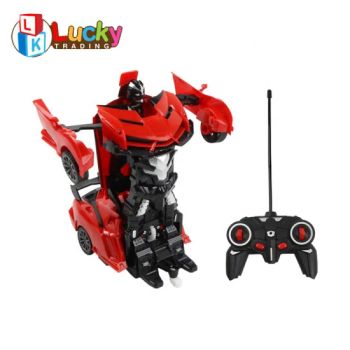 RC Deformation Robot Car Toy with LED Light - Shantou Chenghai Shengqi Imp. & Exp. Trading Co., Limited - China