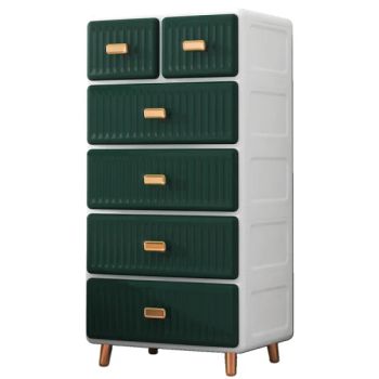 Multifunction Plastic Assembled Cloth Toy Drawer Storage Cabinets for Kids - Zhejiang Tianpu Rubber & Plastic Co., Ltd. - China